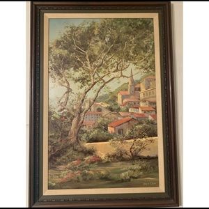 Signed Joyce Clark painting